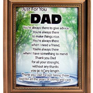 FRAME PHOTO FRAME DAD D/BR 22X17CM
