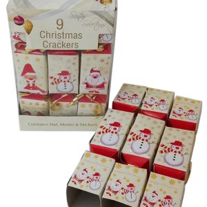 CHRISTMAS CRACKERS SANTA SELECT 9`S