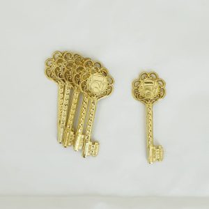 21ST KEYS GOLD 6.7X2.5CM