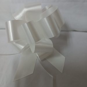 PULL BOW WHITE 99X3CM EACH