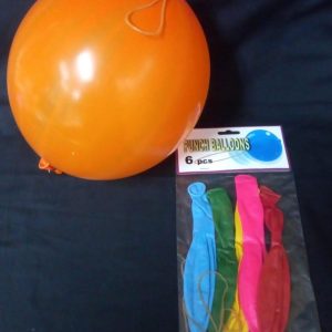 PUNCH BALLOONS 6 IN A PACK