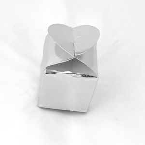 HEART SQAURE BOXES 6X6X5.5CM 6PCS