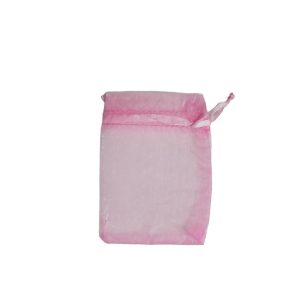 ORGANZA BAG PINK 6PCS 8X7.5CM