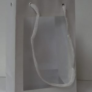 BAG WINDOW BAG WHITE 11X8X3.8CM EACH