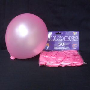 BALLOONS BABY PINK 50PCS IN PACK