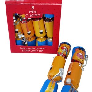 MINI XMAS CRACKER PACK OF 8