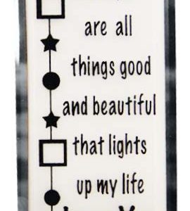 PLAQUE MIRROR  MOM YOU 18X6CM