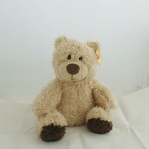 TEDDY BEAR L/BEIGE/BROWN 30CM