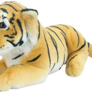 PLUSH LYING BROWN TIGER 44LX22HX74CML W/