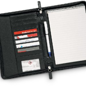A5 PIKANINE ZIP AROUND FOLDER