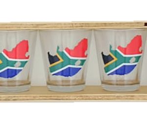 SA MAP D/TOT GLASSES SET OF 5 IN W/BOX