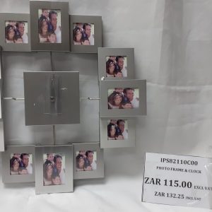 PHOTO FRAME & CLOCK 100.5X100.5CM  SL