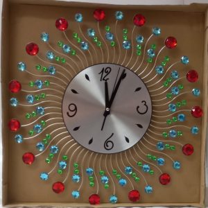 CLOCK LARGE WALL CLOCK 50CM D/METER