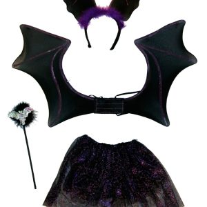 HALOWEEN BAT COSTUME 4PCS