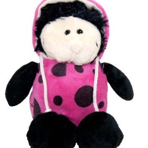 TEDDY PINK BUG W/HODDY17CM