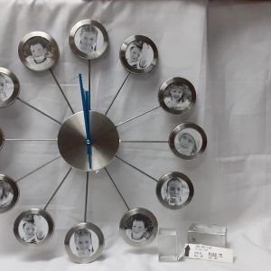 LARGE PHOTO CLOCK