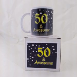 MUG 50TH MUG 50 & AWESOME