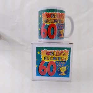 MUG W/GREATEST 60TH MUG
