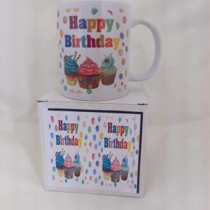 MUG HAPPY BIRTHDAY C/CAKES MUG