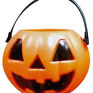 PUMKIN BUCKET 10CM H