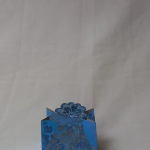 GIFTBOX WEDDING BLUE 6`S 6.5X5.3X3.5CM