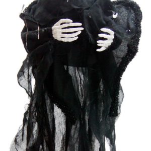 SCARY WITCH 27X17CM BODY SIZE BATTERY OP