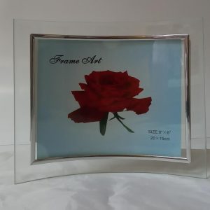 FRAME GLASS PHOTO FRAME 6X8"