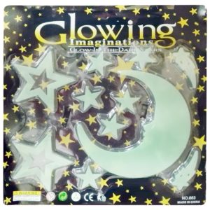 GLOW IN THE DARK PLANET & STARS