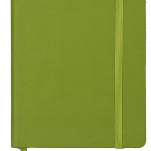 NOTE BOOK A5 WITH ELESTIC/PU COVER L/GRE