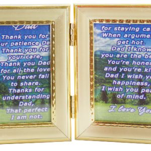 FRAME DOUBLE FATHER 2X2.5X3.5"