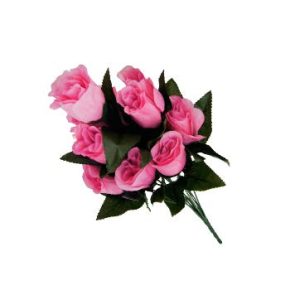 ROSE BUNCH OF PINK ROSES 9`S