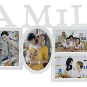 FRAME PHOTOFAMILY FRAME 6 IN ONE WHITE