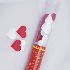 PARTY POPPERS RED/WHITE 37.5CM TUBE