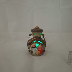 CHRISTMAS HOLY FAMILY MANGER LIGHT 12X8C