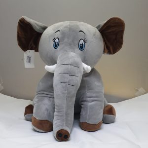 PLUSH ELEPHANT GREY 40CM