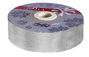 RIBBON ROLL  SILVER 100YDSX30MM