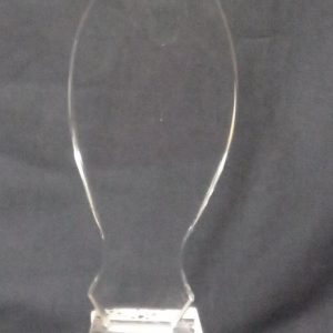 TROPHY GLASS CLEAR 24X8CM