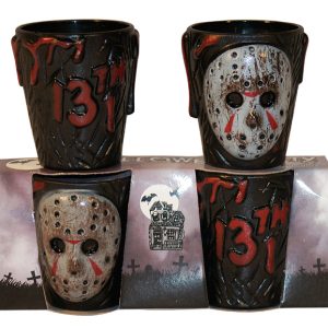HALLOWEEN TOT GLASSES FRIDAY 13TH 2`S