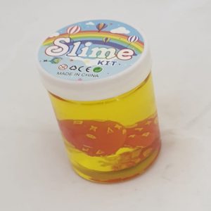 SLIME WITH TOY INSIDE 140GM  5.5X7.5CM