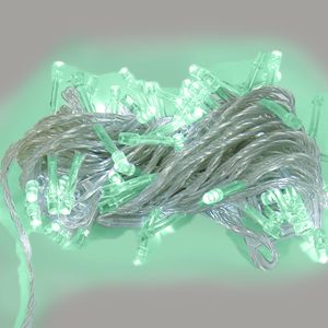 CHRISTMAS LIGHTS 100`S GREEN