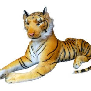 PLUSH BROWN TIGER 105CM