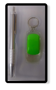 PEN AND KEYRING SET