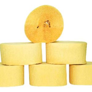 STREAMERS YELLOW 6`S 10MTX2.5CM
