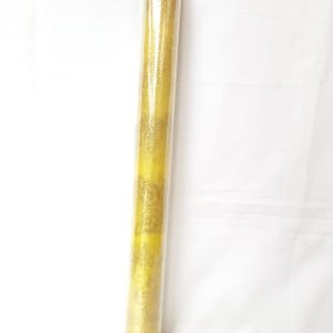MATERIAL WRAP GOLD W/BUTTERFLY 4.5MT