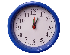 ALARM CLOCK 10.5CM DIAMETER