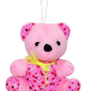 TEDDY BEAR PINK 9.5CM