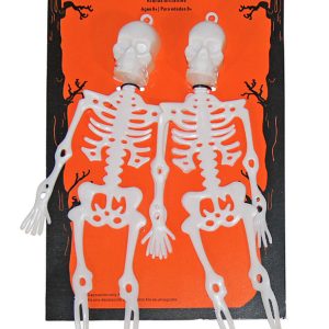 HALOWEEN SKELETON 24.5CM H 2PCS