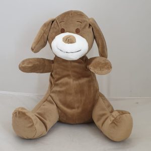 PLUSH DOG BROWN  30CM