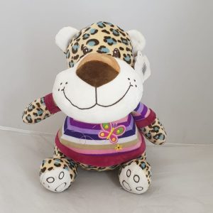 PLUSH LEOPARD 28CM