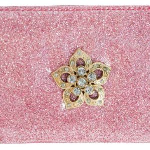 LADIES WALLET PINK 21X10CM